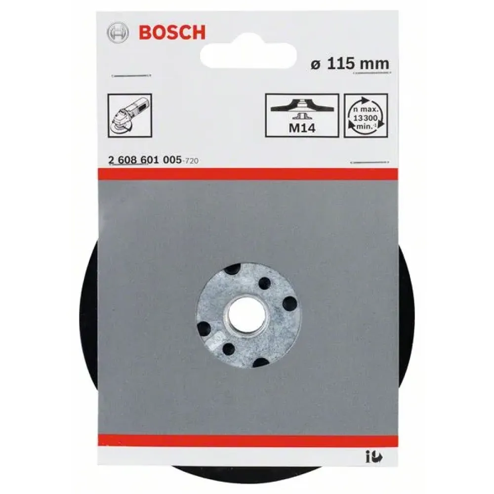 Bosch Standard опорная тарелка M14 115 мм, 2608601005
