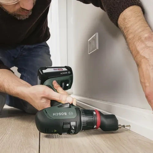 Bosch AdvancedImpact 18 Set аккумуляторная ударная дрель-шуруповерт (2 x 2.5 Ач, ЗУ) с набором насадок, 06039B5103