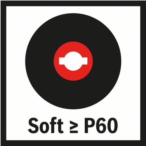 Bosch X-LOCK опорная тарелка 125 мм, мягкая, 2608601714