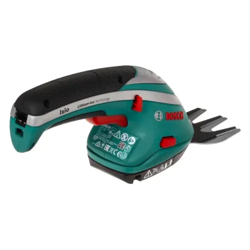 Bosch Isio аккумуляторные ножницы для травы (1 x 1.5 Ач, ЗУ) с ножем для травы, 0600833100