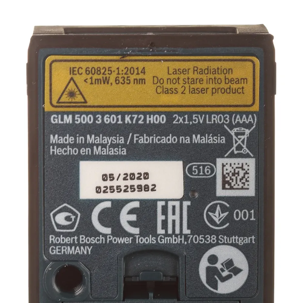 Bosch GLM 500 Professional лазерный дальномер 0601072H00