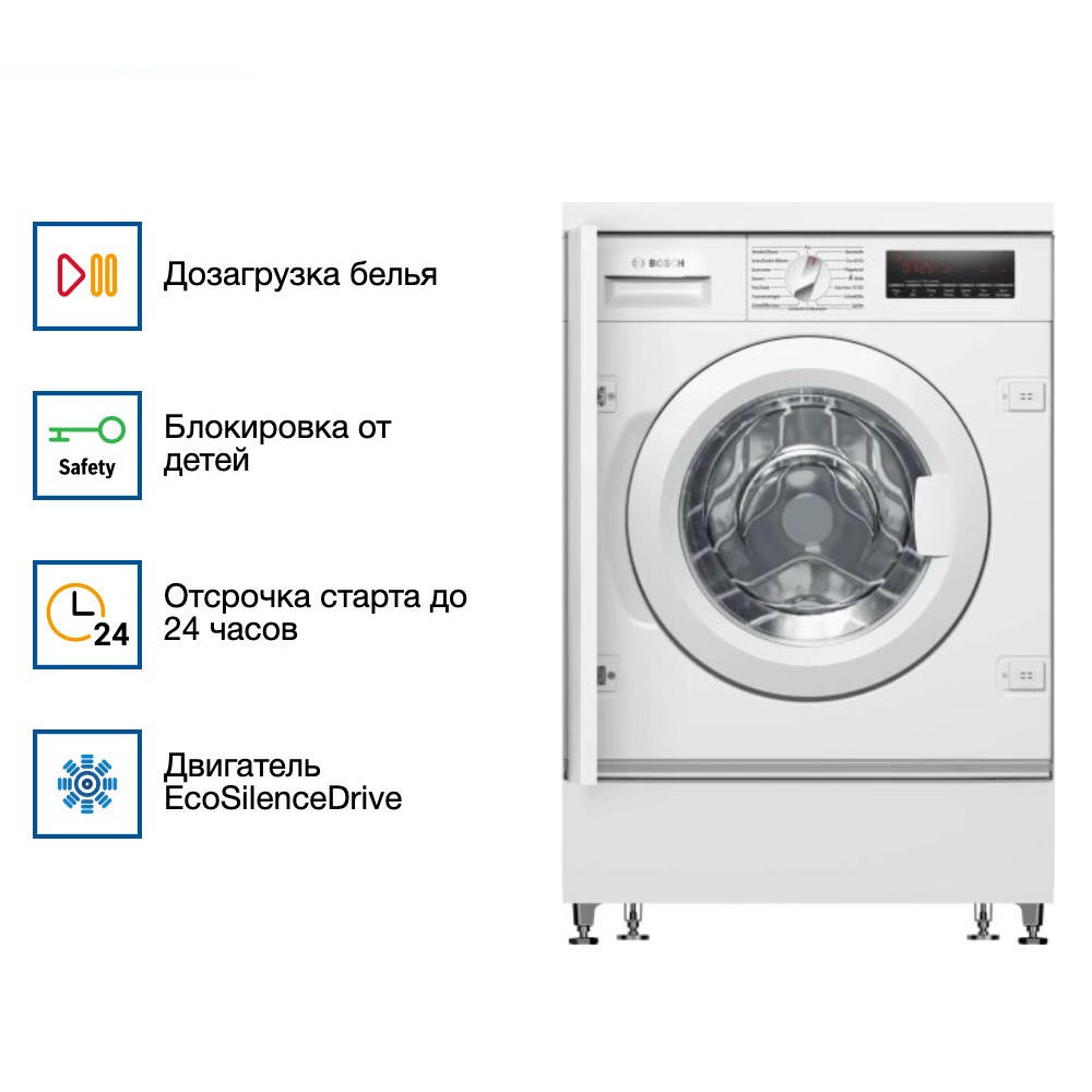 Встраиваемая стиральная машина Bosch WIW 28443