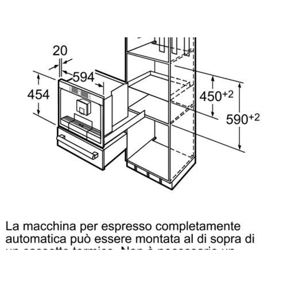 Встраиваемая кофемашина Bosch TCC 78K751