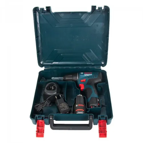 Bosch GSR 120-LI Professional аккумуляторная дрель-шуруповерт (2 x 2 Ач, ЗУ), 06019G8020