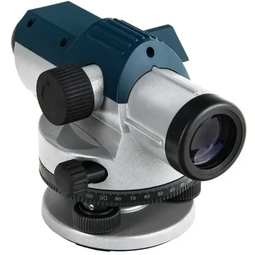 Bosch GOL 26 D Professional оптический нивелир + бленда, кейс, ключ, отвес и регулировочный штифт 0601068000