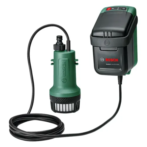 Bosch GardenPump 18V-2000 аккумуляторный насос (1 x 2.5 Ач, ЗУ), 06008C4202
