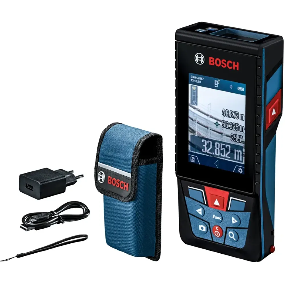 Bosch GLM 120 C Professional лазерный дальномер со штативом BT 150, 0601072F01