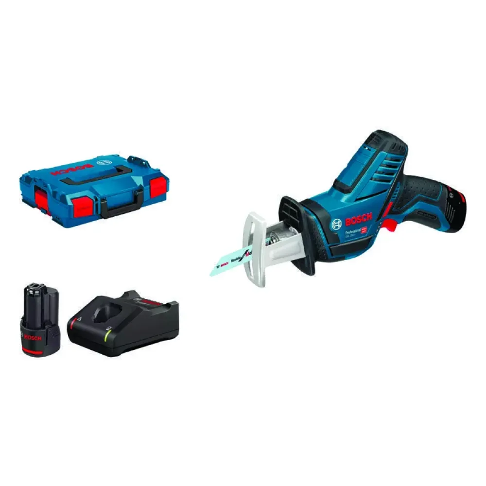 Bosch GSA 12V-14 Professional сабельная пила аккумуляторная (2 x 2 Ач, ЗУ), 060164L972