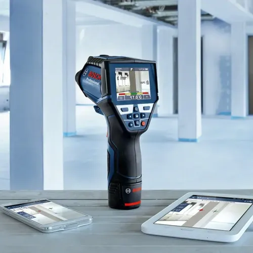 Bosch GIS 1000 C Professional термодетектор (1 x 2 Ач, ЗУ), 0601083301