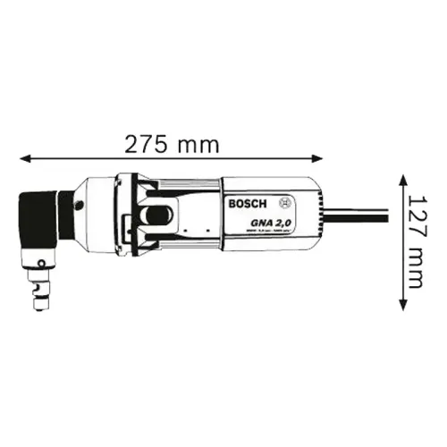 Bosch GNA 2.0 Professional вырубные ножницы, 0601530103