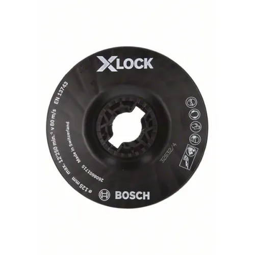 Bosch X-LOCK опорная тарелка 125 мм, средняя, 2608601715