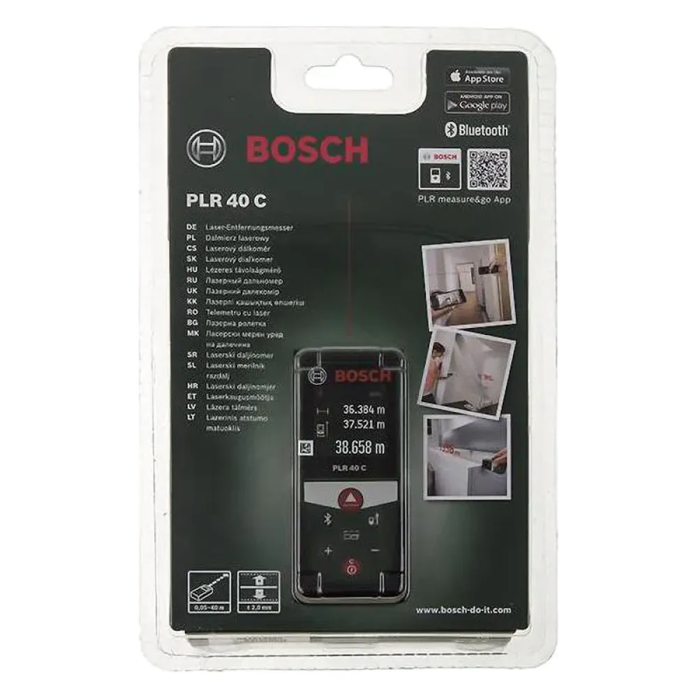 Bosch PLR 40 C лазерный дальномер, 0603672320