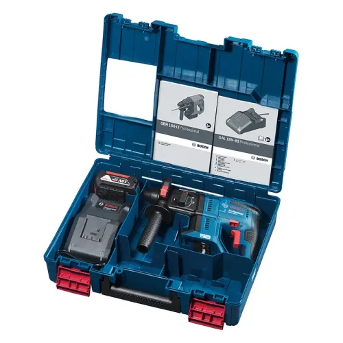Bosch GBH 180-LI Professional аккумуляторный перфоратор SDS-plus (1 x 4 Ач, ЗУ), 0611911122