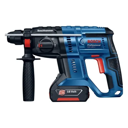 Bosch GBH 180-LI Professional аккумуляторный перфоратор SDS-plus (2 x 4 Ач, ЗУ), 0611911023