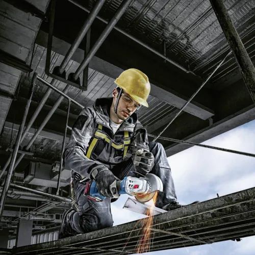 Набор аккумуляторного инструмента Bosch Professional: угловая шлифмашина GWS 180-LI с перфоратором GBH 180-LI (2 х 4 Ач, ЗУ), 0615990N05