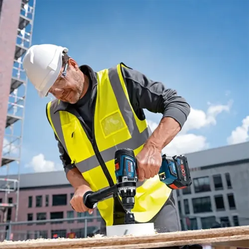 Bosch Professional GSR 18V-150 C (без АКБ и ЗУ) аккумуляторная дрель, 06019J5002