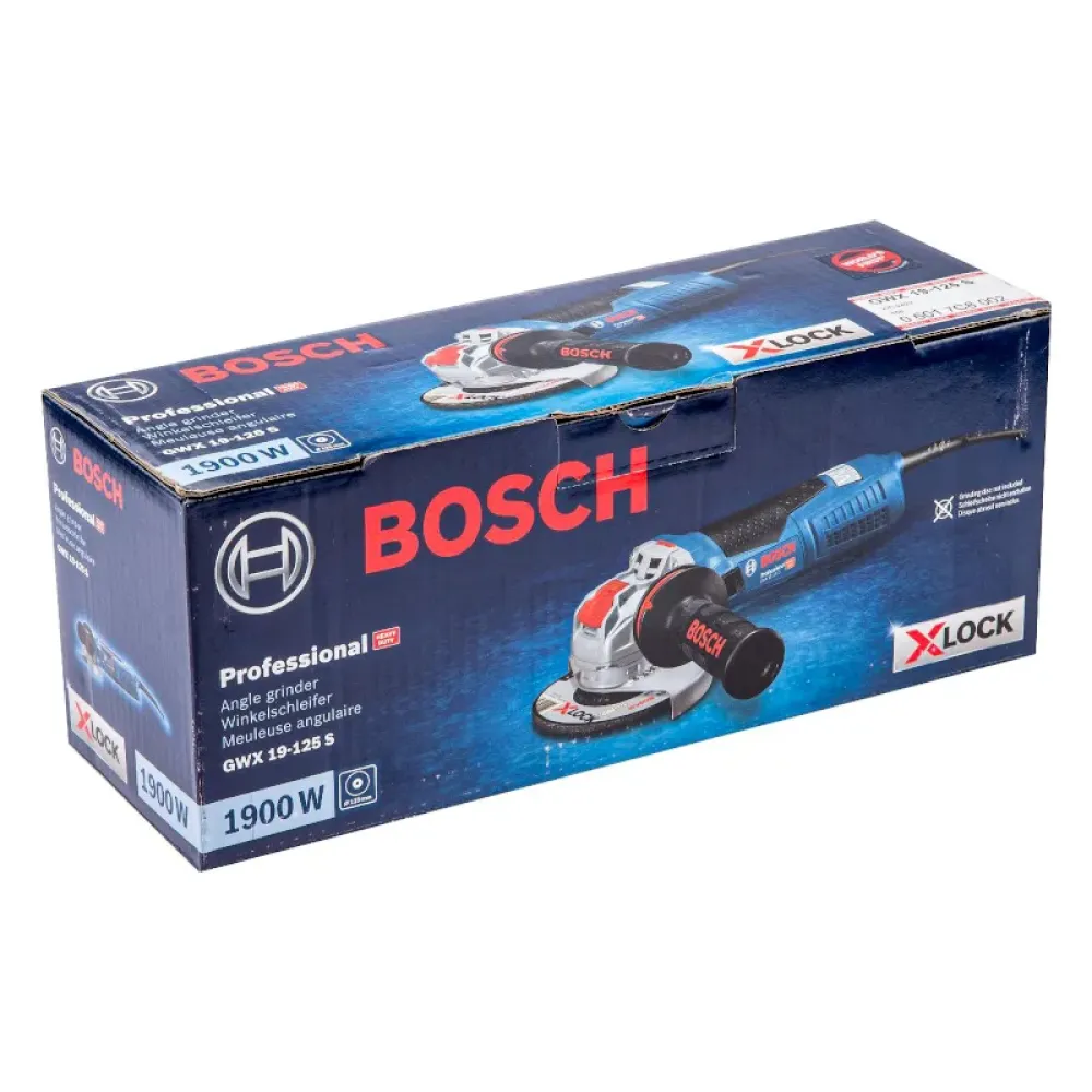Bosch GWX 19-125 S Professional ушм, 06017C8002