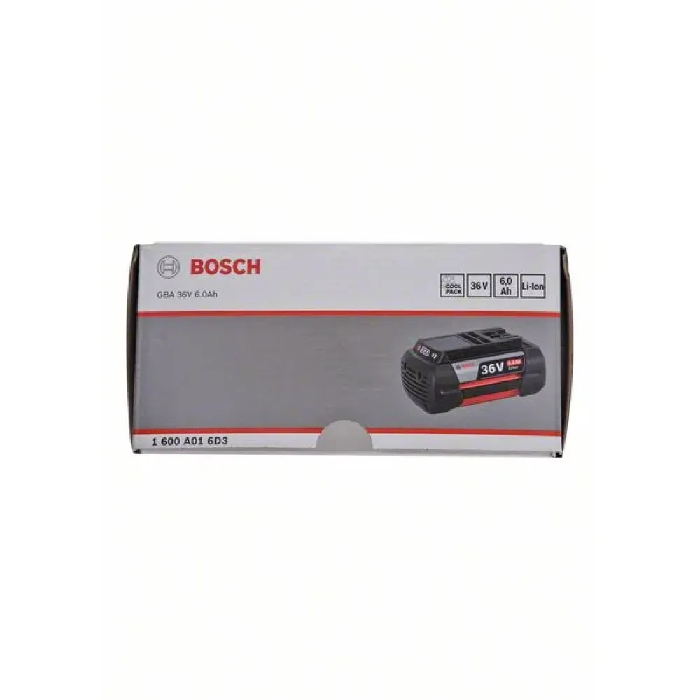 Bosch GBA 36V вставной аккумуляторный блок 6.0 Ач, 1600A016D3