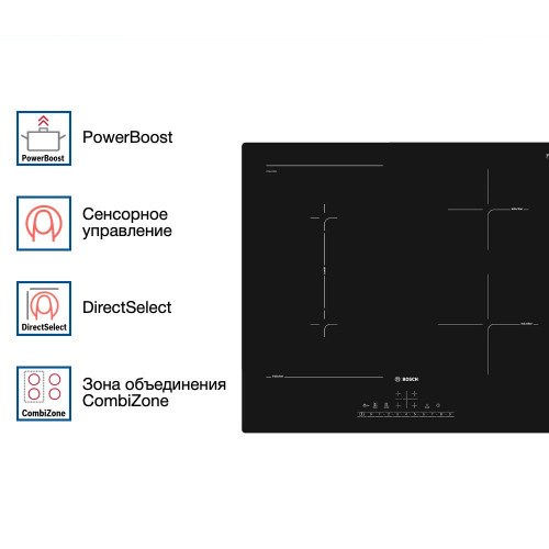 Индукционная варочная панель Bosch PVS611FB5E
