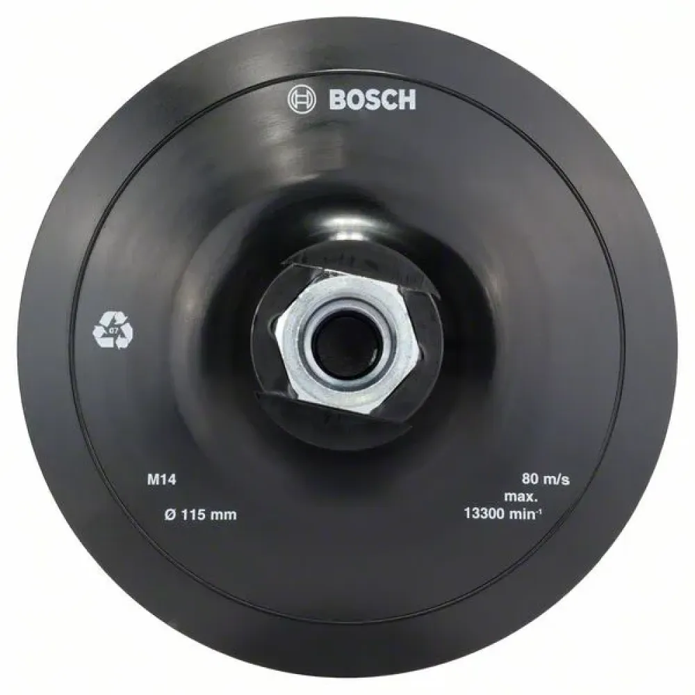 Bosch Standard опорная тарелка M14 115 мм с липучкой, 2608601076
