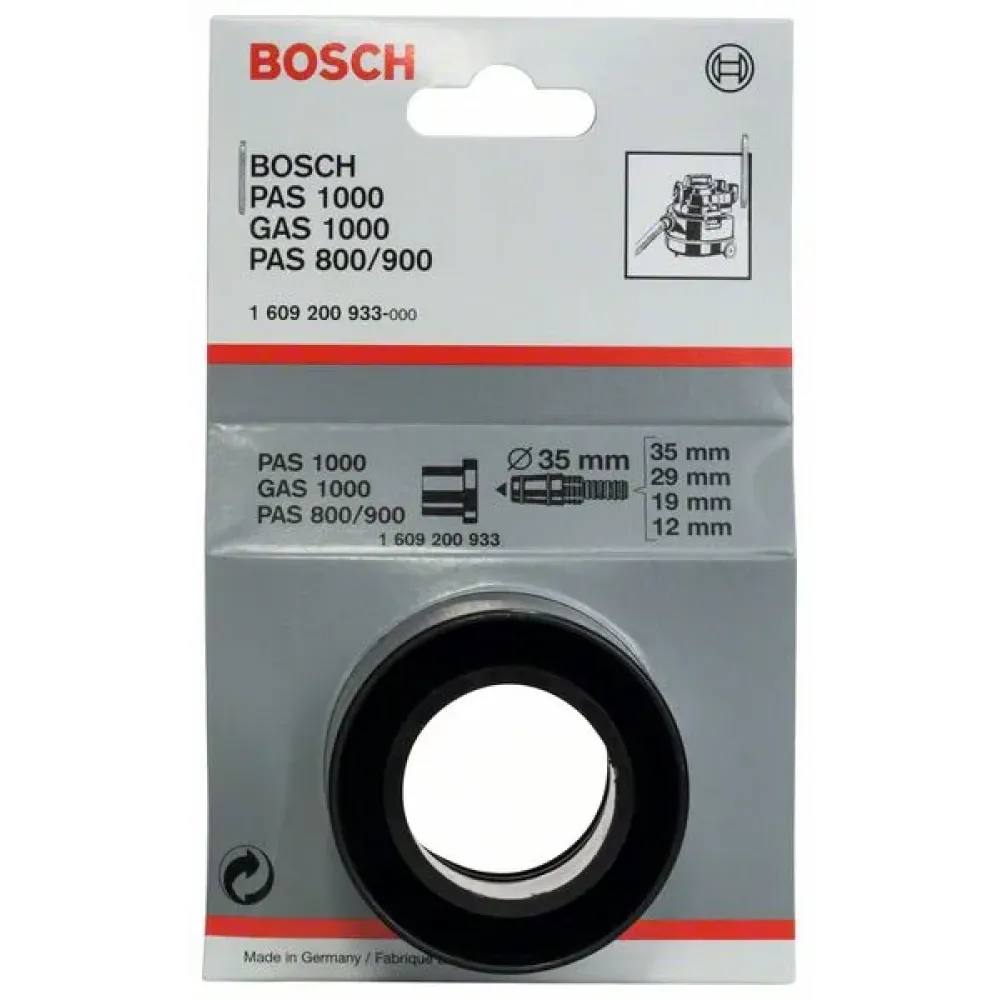 Bosch переходник для GAS/PAS 1000, 35 мм, 1609200933