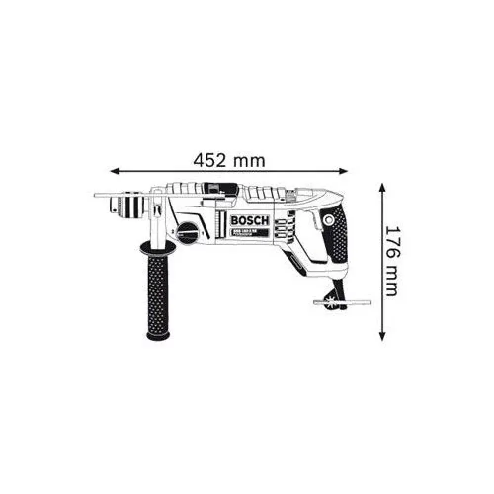 Bosch GSB 162-2 RE Professional ударная дрель, 060118B000