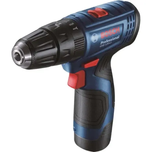 Аккумуляторный набор Bosch Professional: шуруповерт GSB 120-LI с электроотверткой GO (2 x 2 Ач, ЗУ), 06019G8124