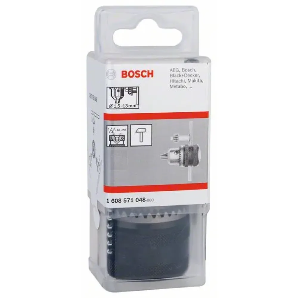 Bosch Keyless Chuck кулачковый патрон до 13 мм, 1/2 дюйма - 20, 1608571048
