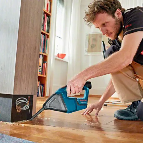 Аккумуляторный набор Bosch Professional: шуруповерт GSB 120-LI с пылесосом GAS 12V (2 x 2 Ач, ЗУ), 0615990M45