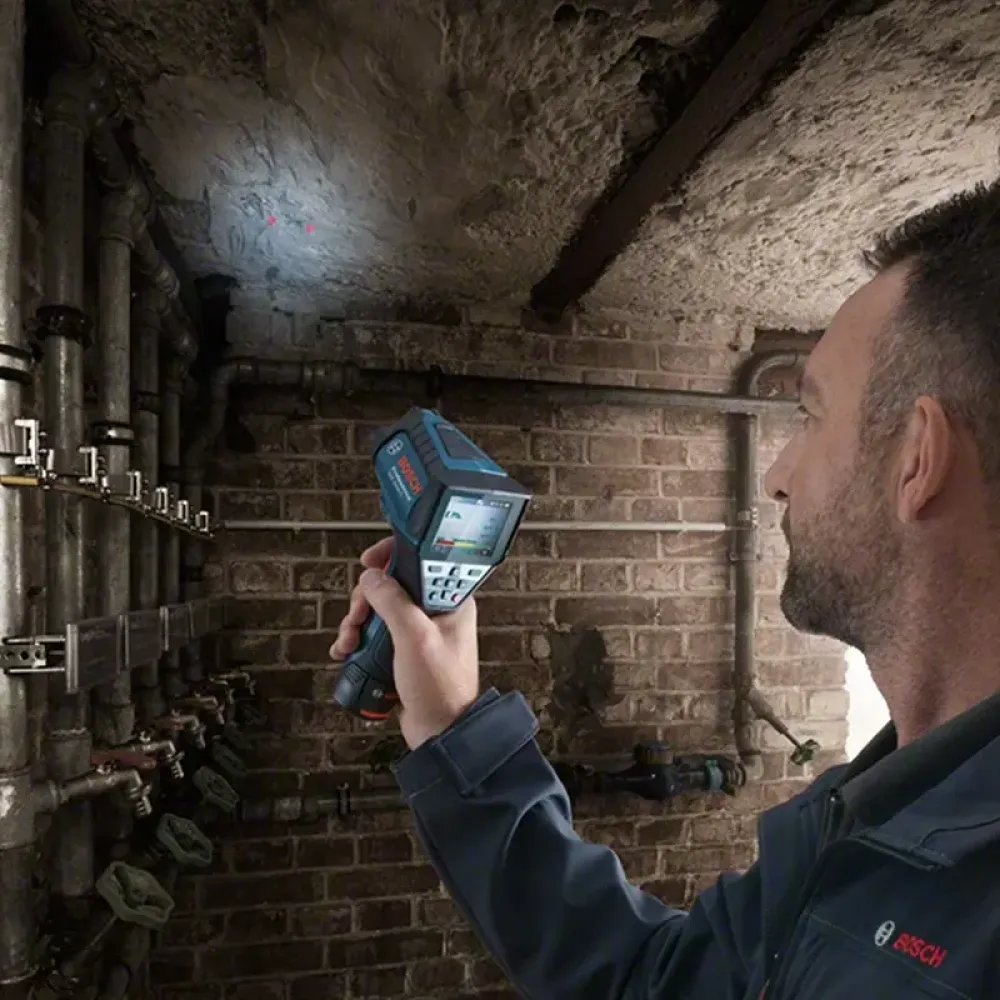 Bosch GIS 1000 C Professional термодетектор (1 x 2 Ач, ЗУ), 0601083301