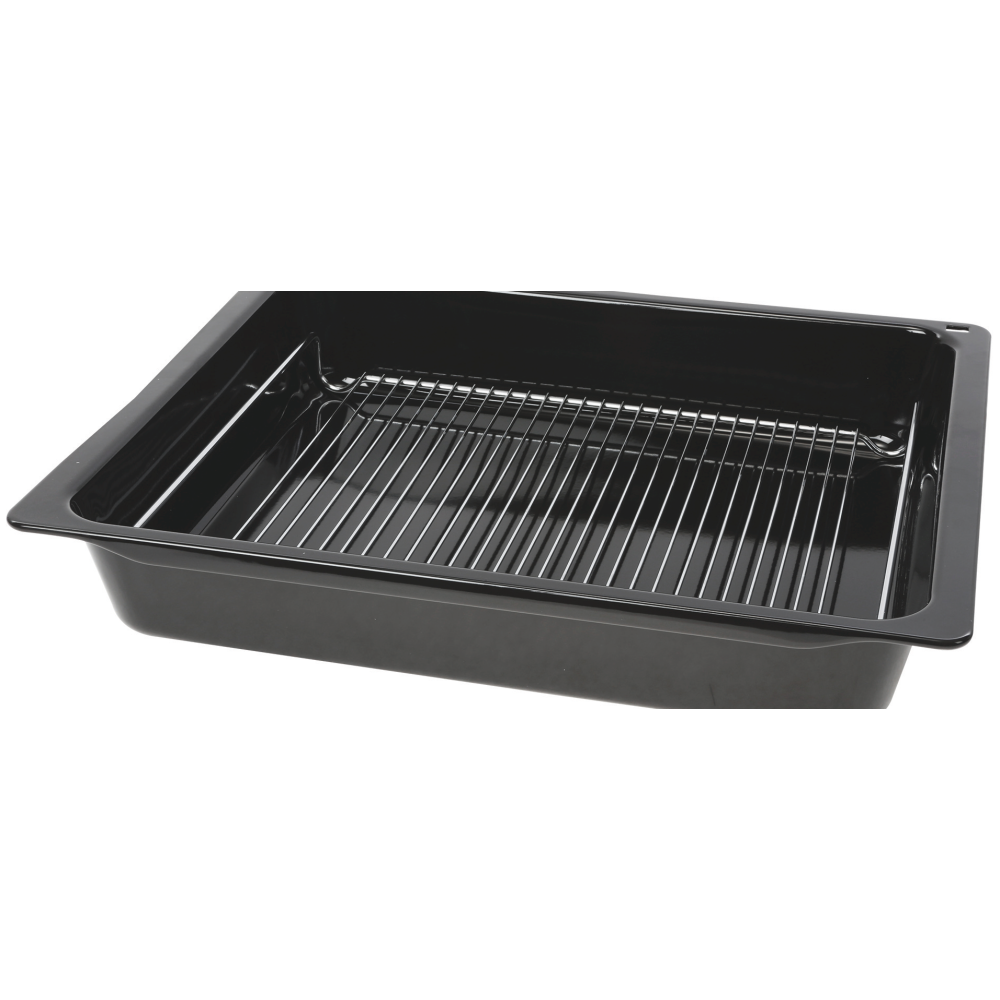 Глубокий эмалированный Profi-противень с решёткой Bosch 00577770