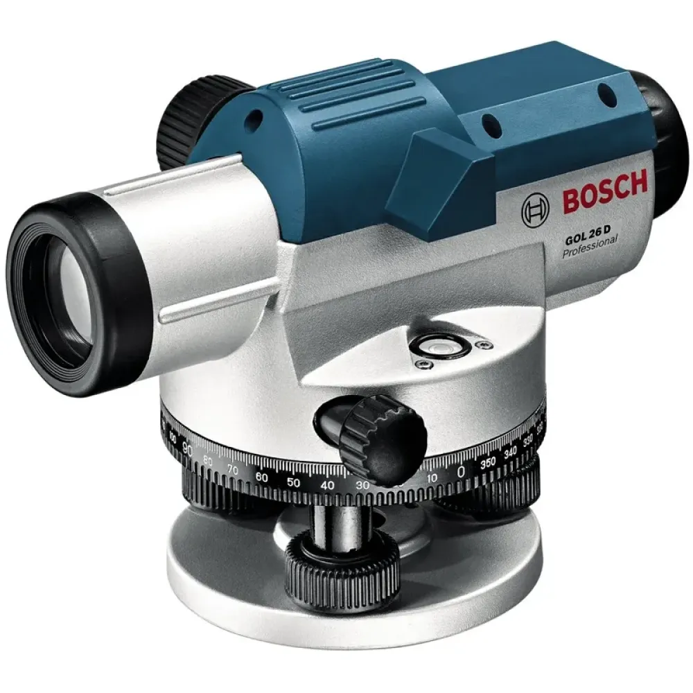 Bosch GOL 26 D Professional оптический нивелир с поверкой, 061599409Y