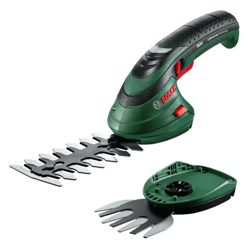 Bosch Isio 3 аккумуляторные ножницы (1 x 1.5 Ач, ЗУ) с 2 ножами, 0600833108