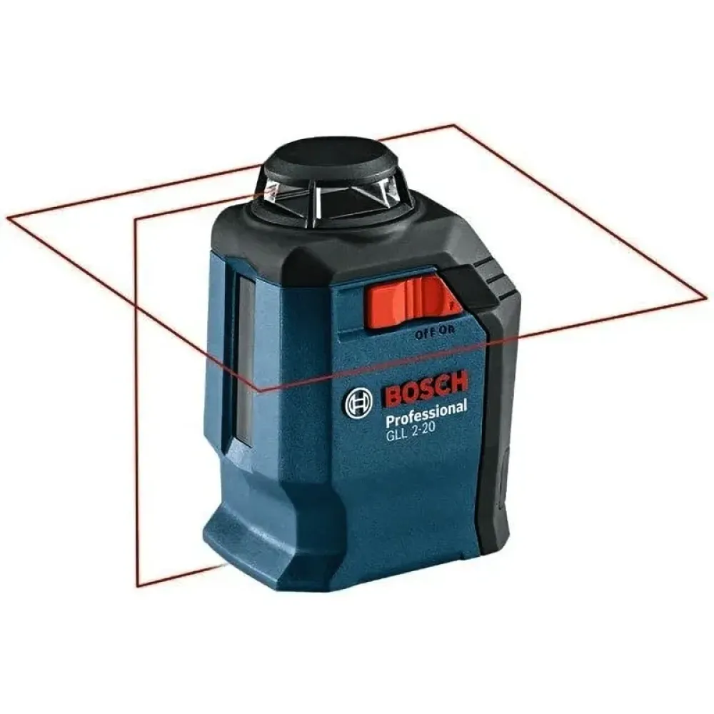 Bosch GLL 2-20 лазерный уровень +BM-3 с кейсом 0601063J00