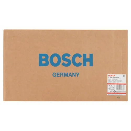 Bosch шланг для пылесосов GAS 12, 14 и PAS 11, 35 мм, 3 м, 2607000837