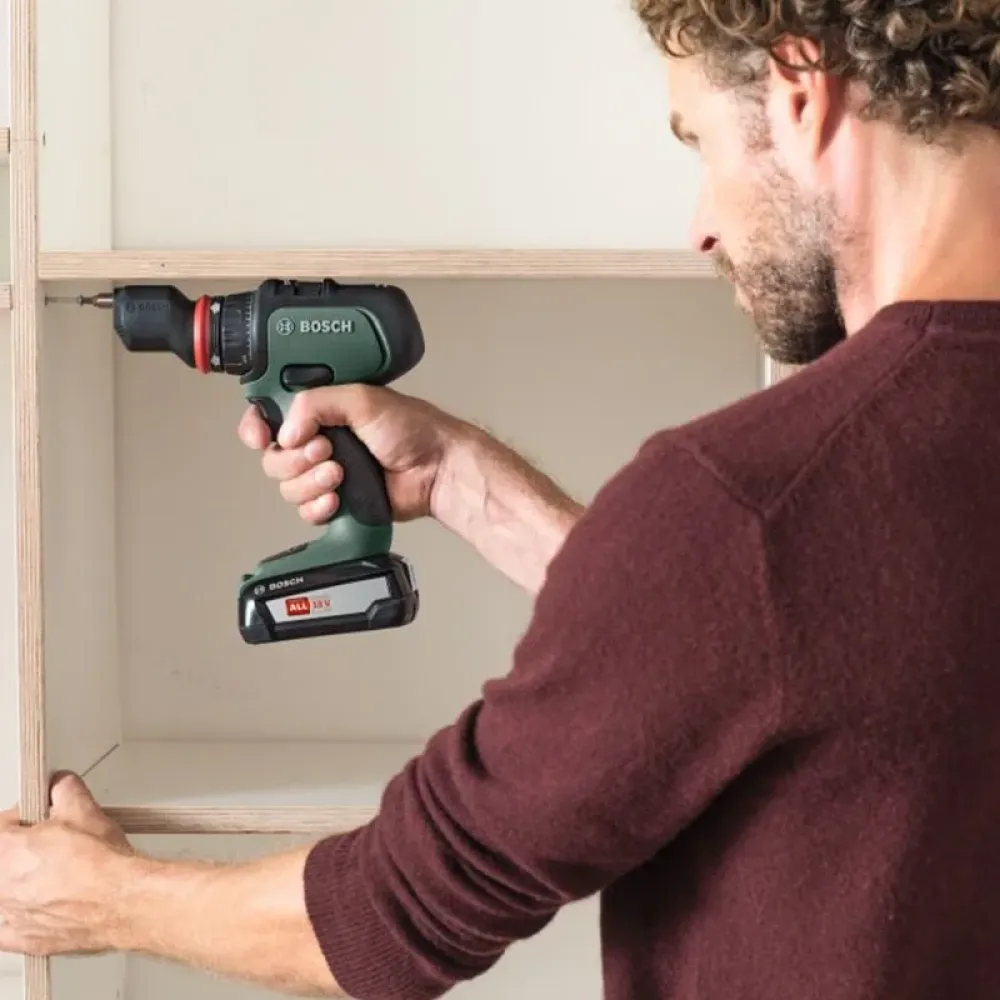 Bosch AdvancedDrill 18 Set аккумуляторная дрель-шуруповерт (2 x 2.5 Ач, ЗУ), 06039B5003