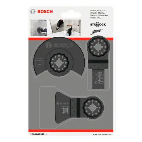 Bosch Starlock базовый набор насадок для плитки, 3 шт. (5 упаковок), 2608662342_5